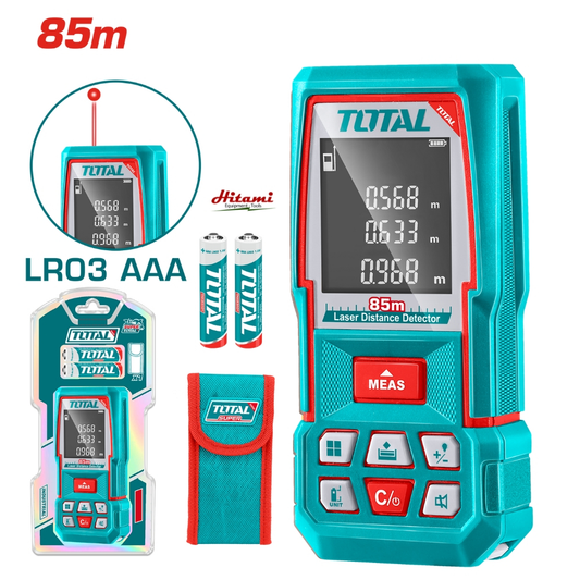 Télémètre Laser Portée 85m TOTAL