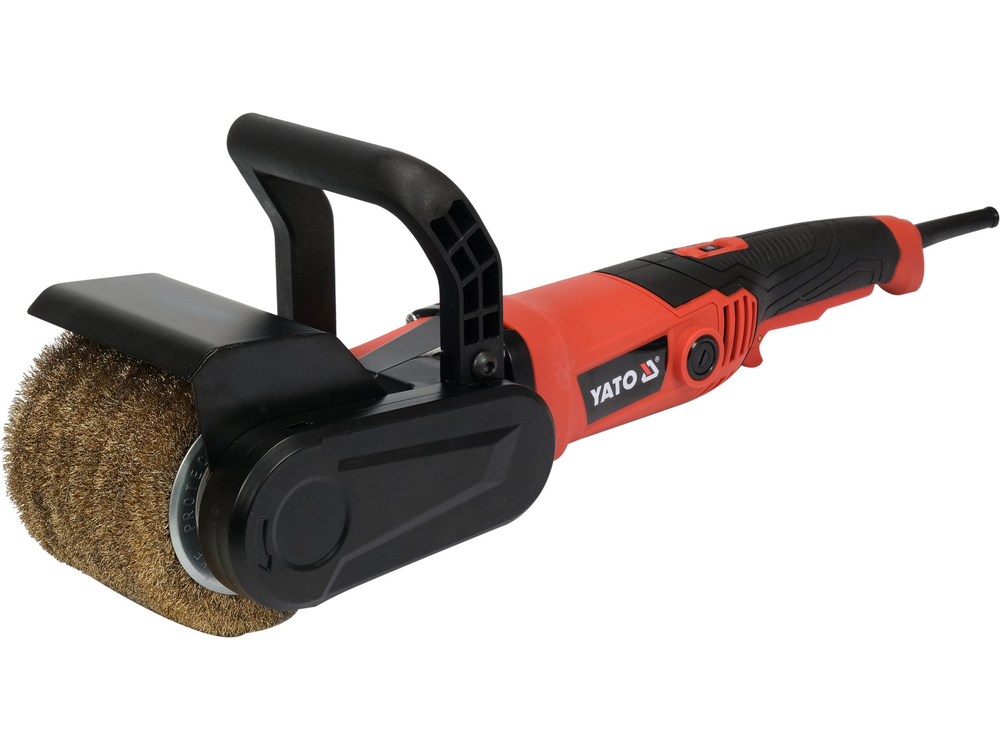 Ponceuse Satineuse YATO YT-81953 — 1300W Rouleau 120mm Bois & Métal Inox