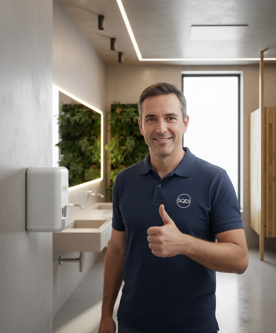 LOSDI Distributeur de Savon Liquide 1L Blanc - Gamme ECO-LUXE CJ-3003-B