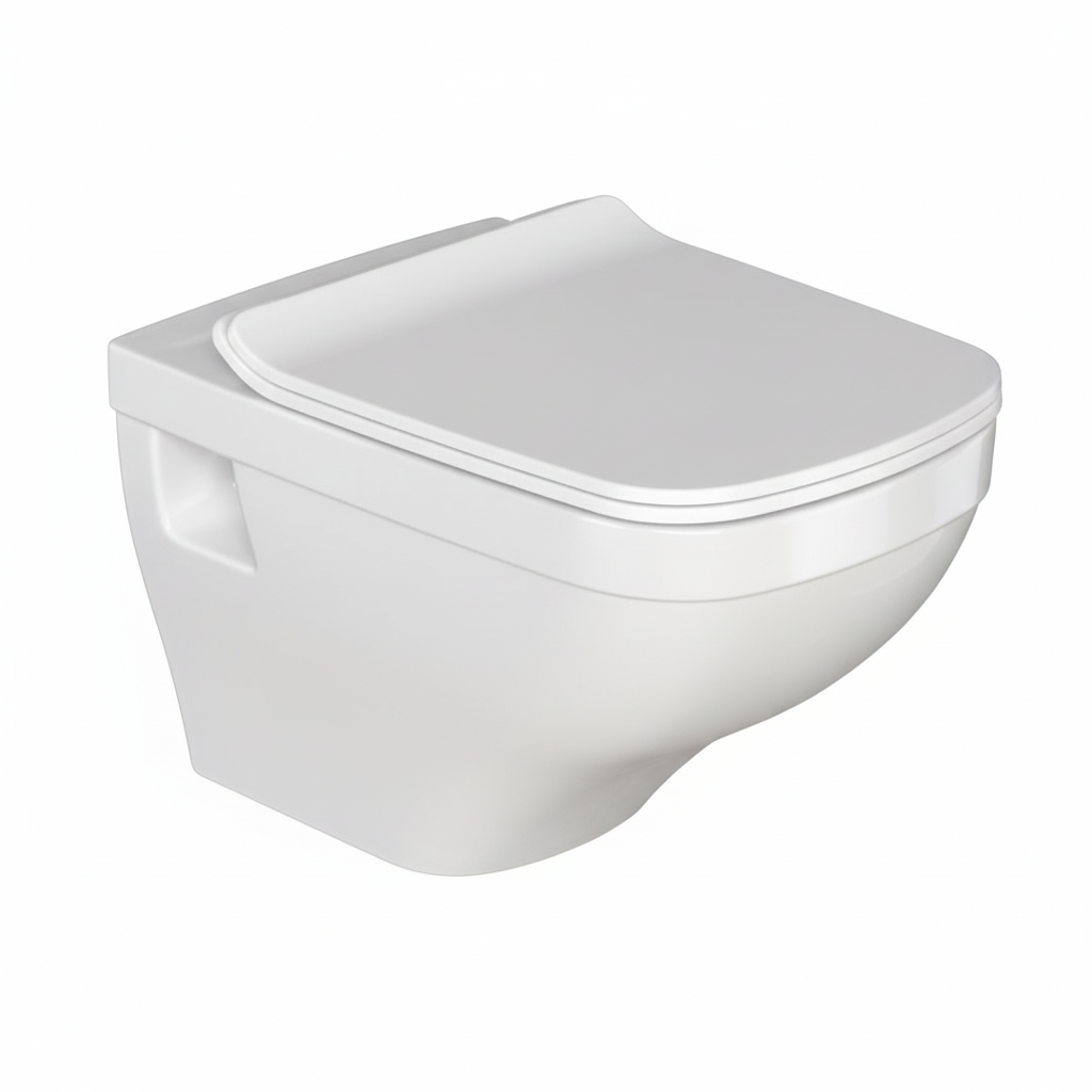 Cuvette Suspendu DURA ZEUGMA Abattant Soft Close Réf 5131