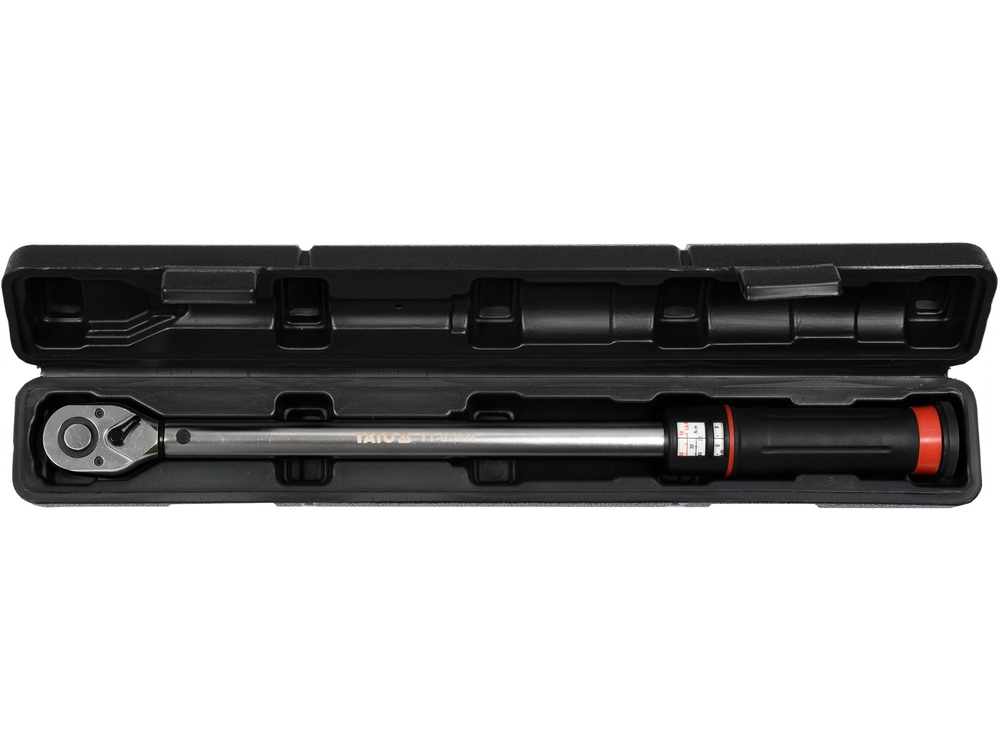 Clé Dynamométrique YATO 1/2" 65-350Nm 42Cr-Mo YT-07609 — Haute Capacité Pro