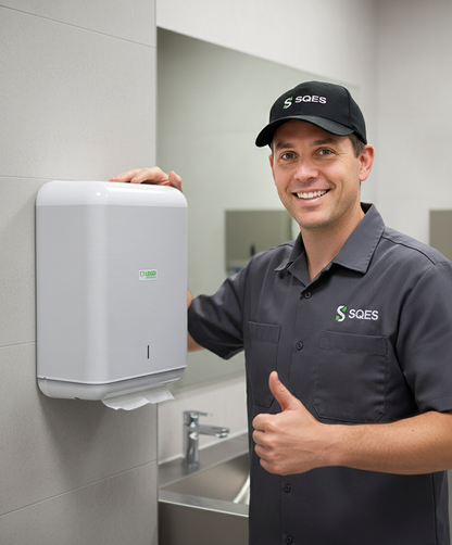 LOSDI Distributeur Papier Essuie Mains 600 Serviettes Blanc  - CP-3009-B