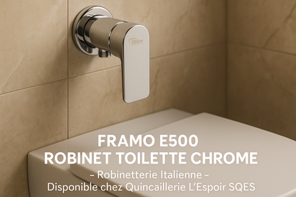 Robinet Toilette FRAMO E500 Chrome - Story Instagram