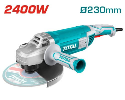 Meuleuse angulaire TOTAL TG1252306 2400W disque 230mm 6400 tr/min découpe ébarbage professionnel – sqes menzah 8 bricolage meilleur prix en tunisie