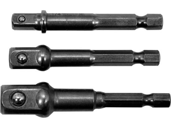 Jeu 3 Porte Douille Hexagonaux 1/4" 3/8" 1/2" – Série GRD