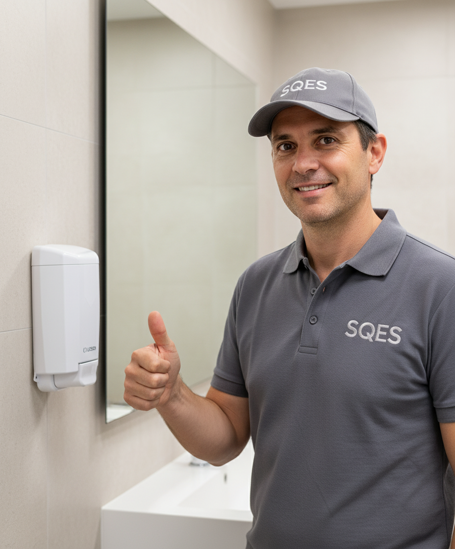 LOSDI Distributeur de Savon Liquide ABS 1L Blanc - Gamme Élégance CJ-1006-B