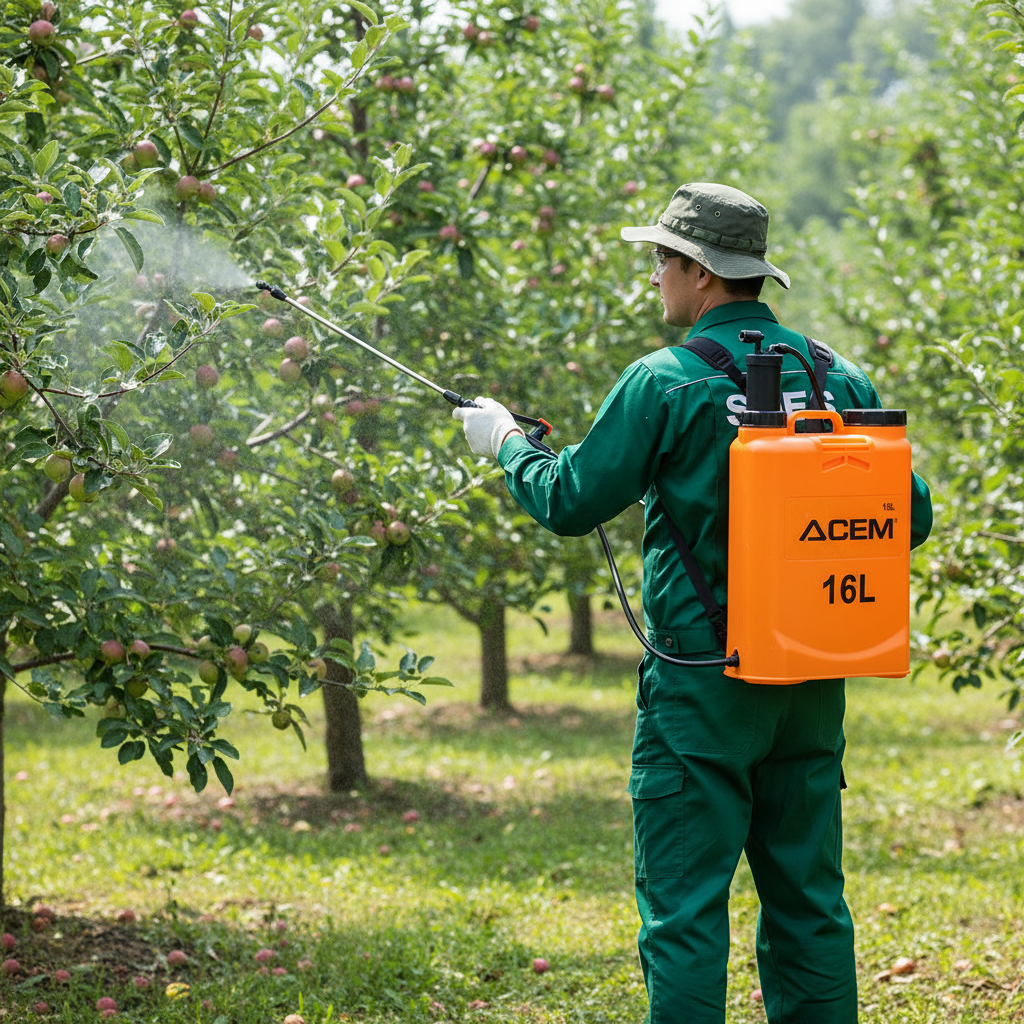 Pulvérisateur Manuel ACEM 16L - Pulvérisateur à Dos avec Pompe Manuelle