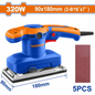 Ponceuse Vibrante 320W 90x180mm + 5 Feuilles Abrasives