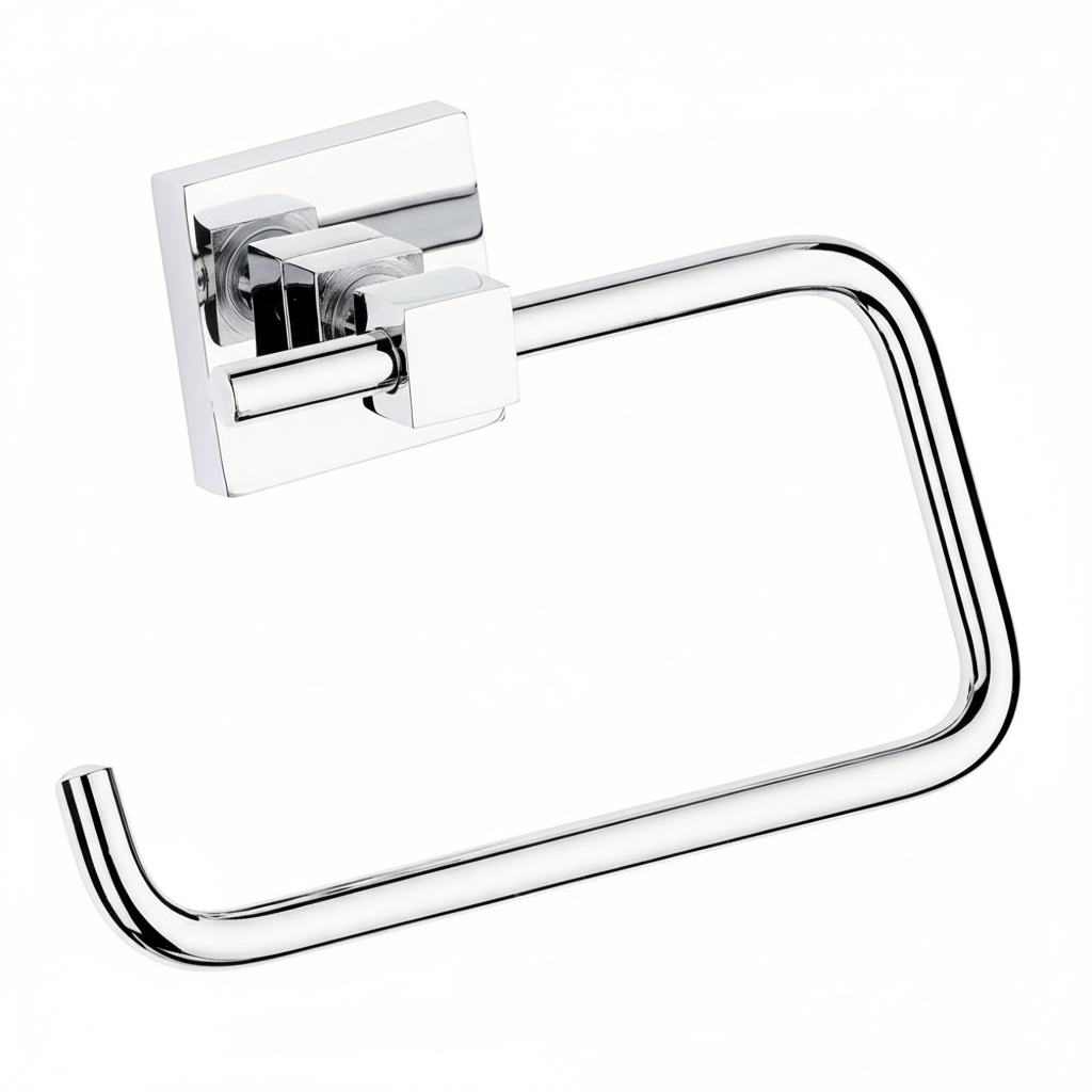 Porte Papier Toilette Chrome Camero MIA Ouvert