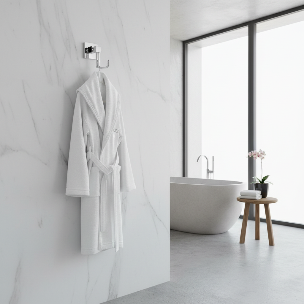 Patère Double Chrome Camero MIA Porte Vêtement