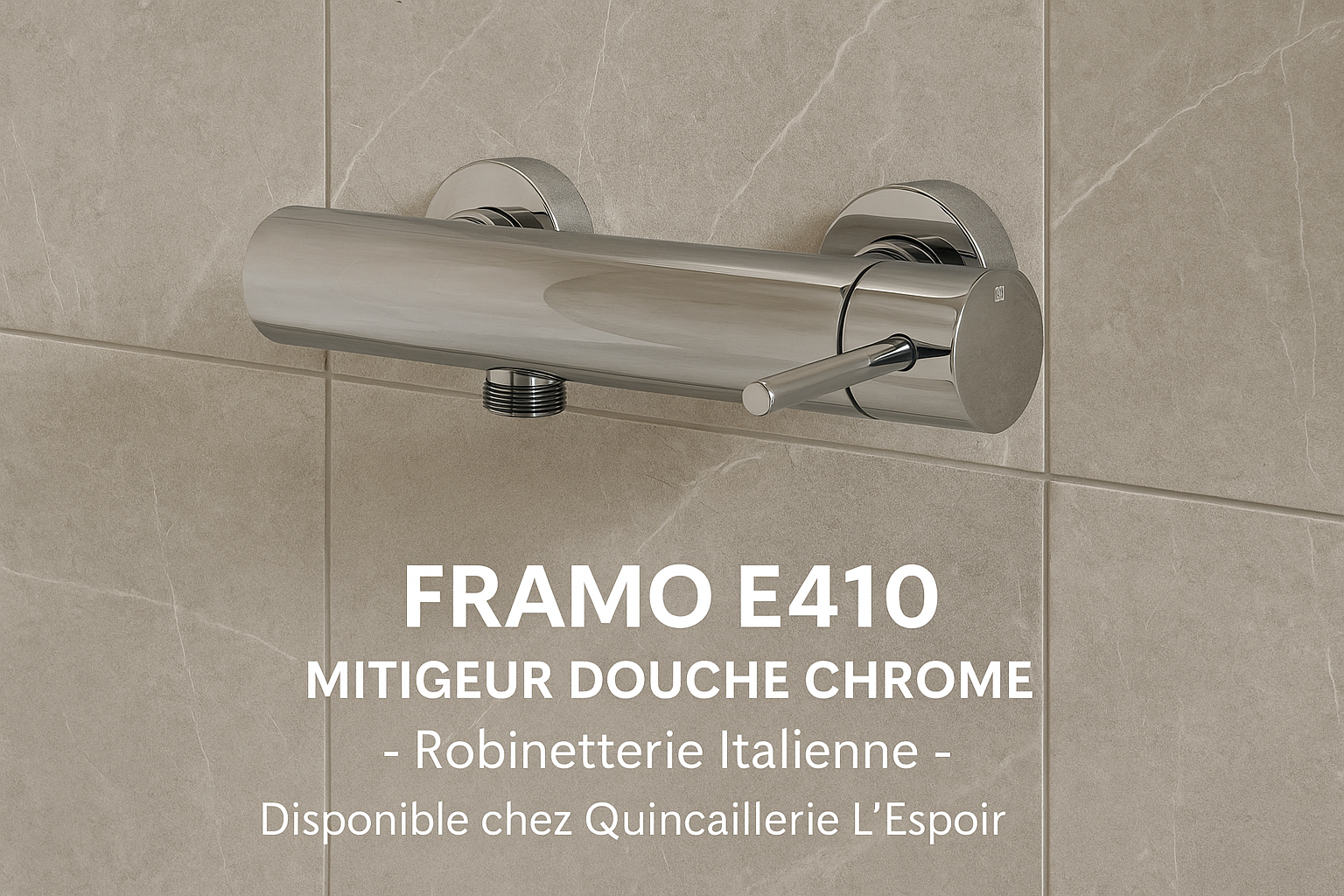 Mitigeur Douche FRAMO E410 Chrome - Story Instagram