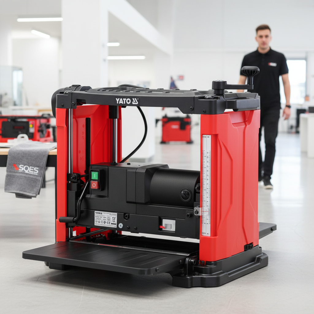 Raboteuse professionnelle YATO YT-82148 - Présentation showroom SQES