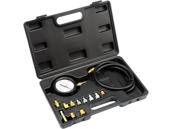 Testeur de Pression d'Huile YATO YT-73030 — 0-35 Bar 12 Adaptateurs Universels