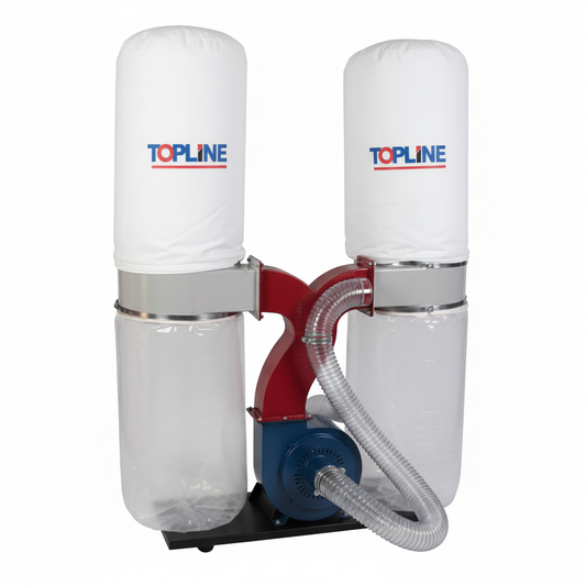 Aspirateur Menuisier LTD300S 2 sacs 307L fond blanc professionnel