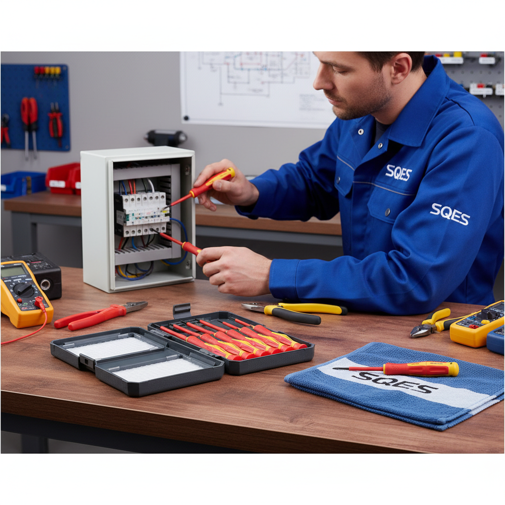 Set Tournevis VDE YATO 1000V Utilisation Professionnelle SQES