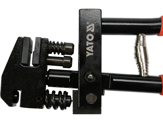 Poinçonneuse Bord-Rouleuse Tôle 285mm Yato YT-21582 — Tête Rotative