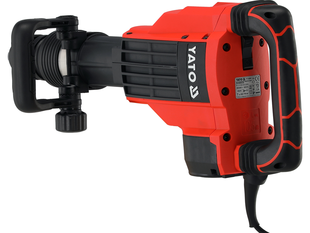 Marteau de Démolition YATO YT-82003 — SDS-Max 1700W 40J Béton Armé Asphalte