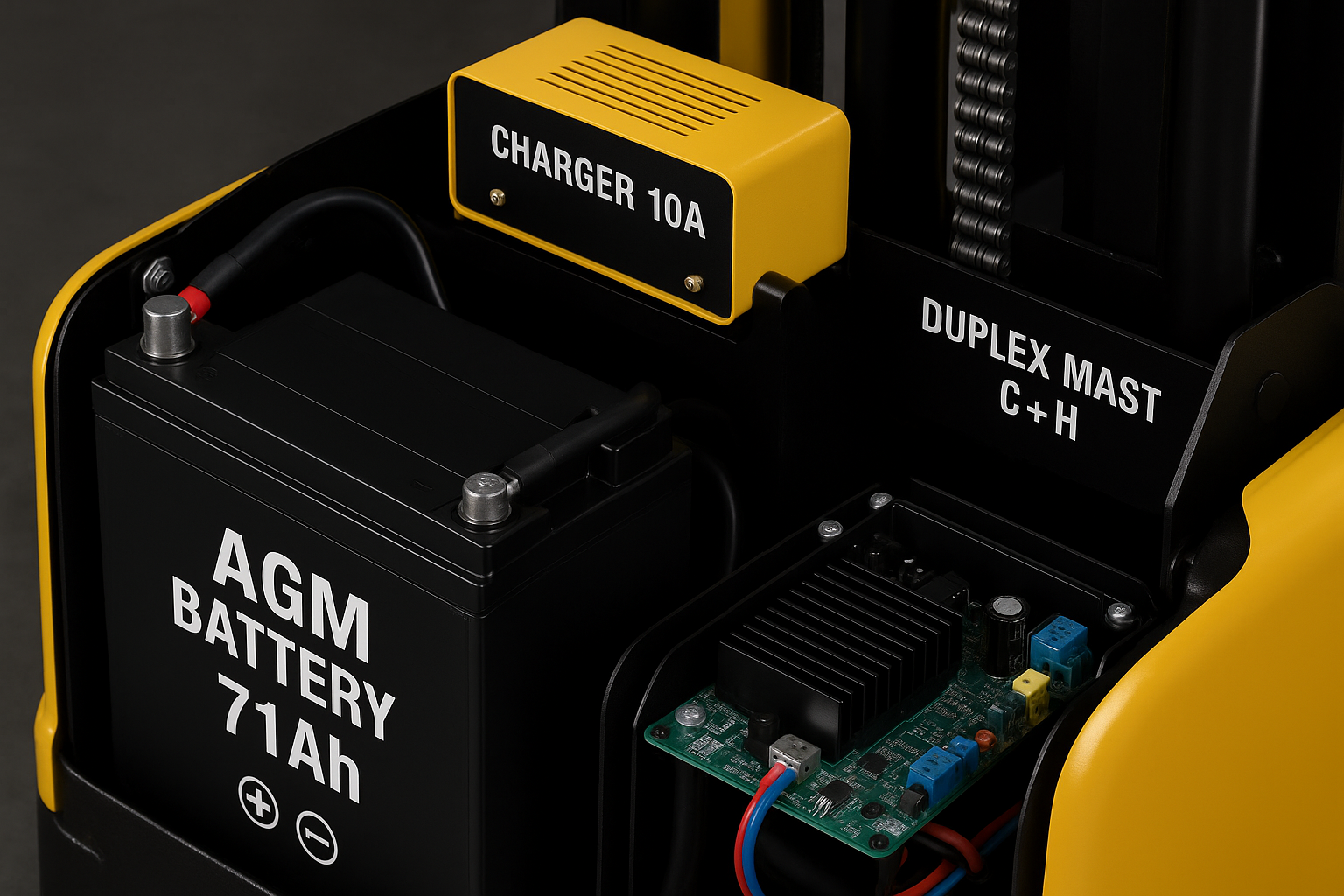 Gerbeur Électrique 1.5T - Composants