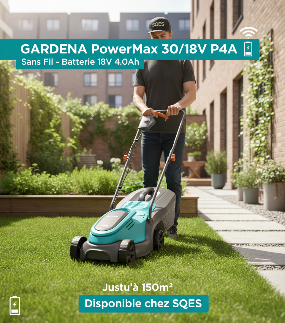 Story GARDENA PowerMax 30/18V P4A - SQES