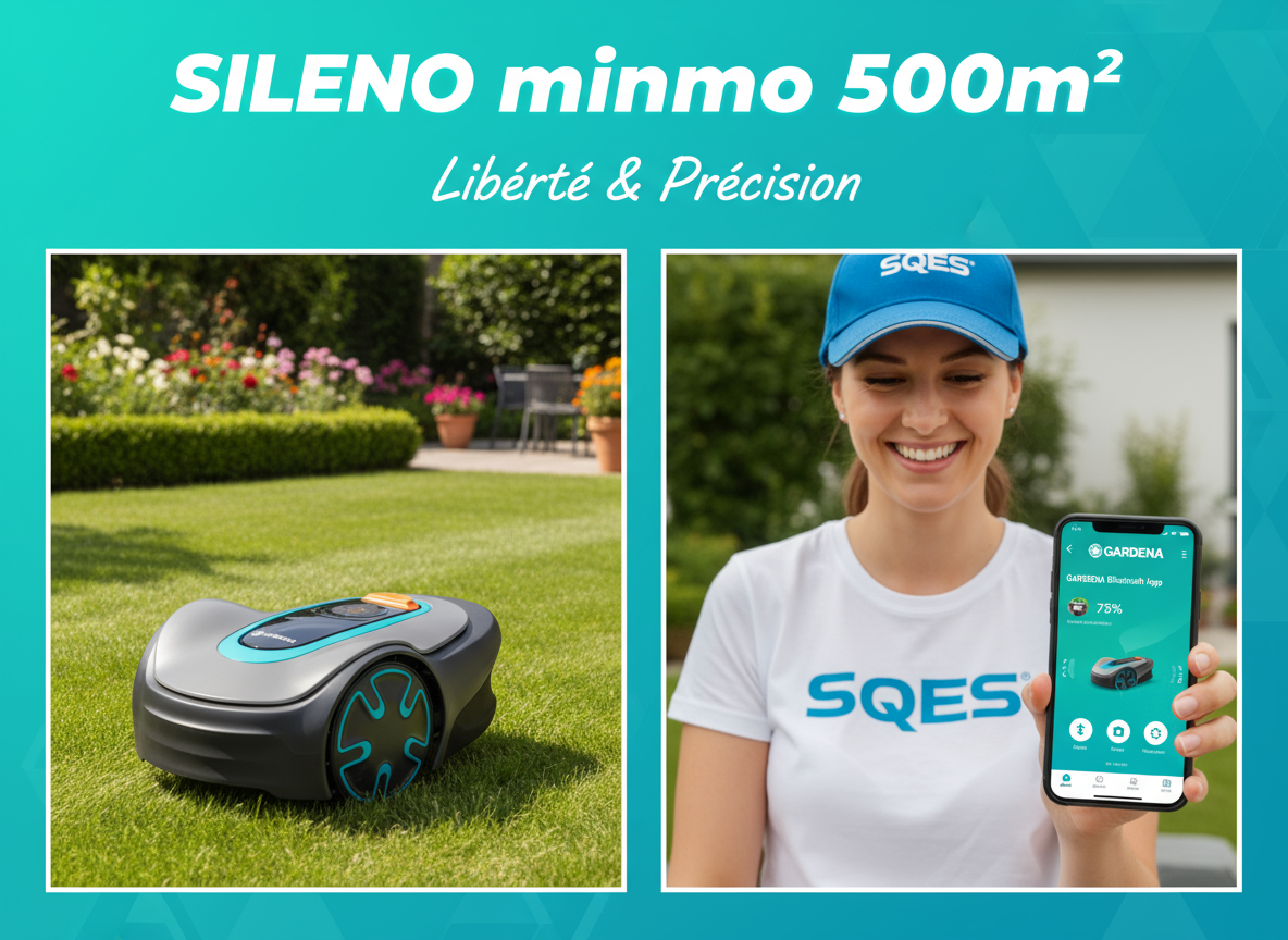 Garage pour Tondeuses Robotisées SILENO minimo city life (15020-20) GARDENA