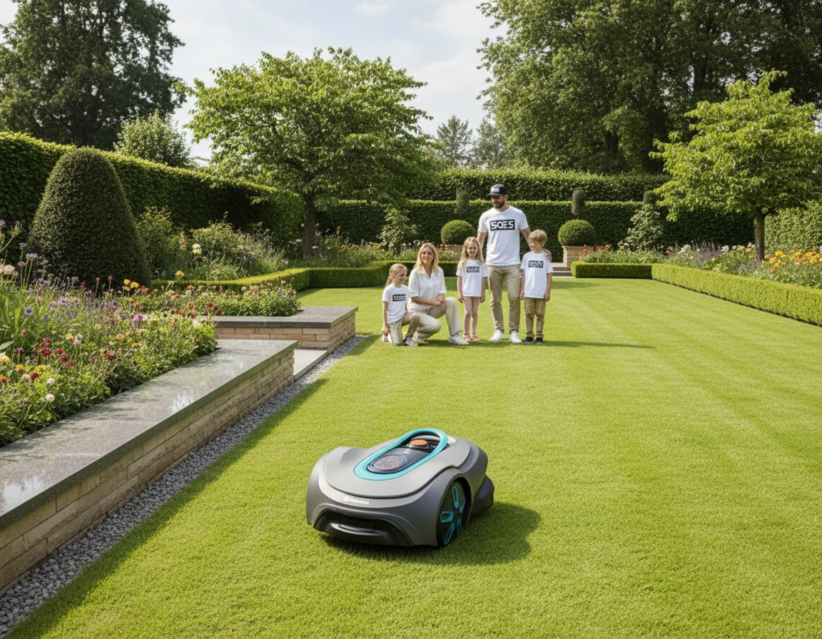 Tondeuse Robot Smart SILENO max 800m² IA LONA Trim-to-Edge (19901-24) GARDENA