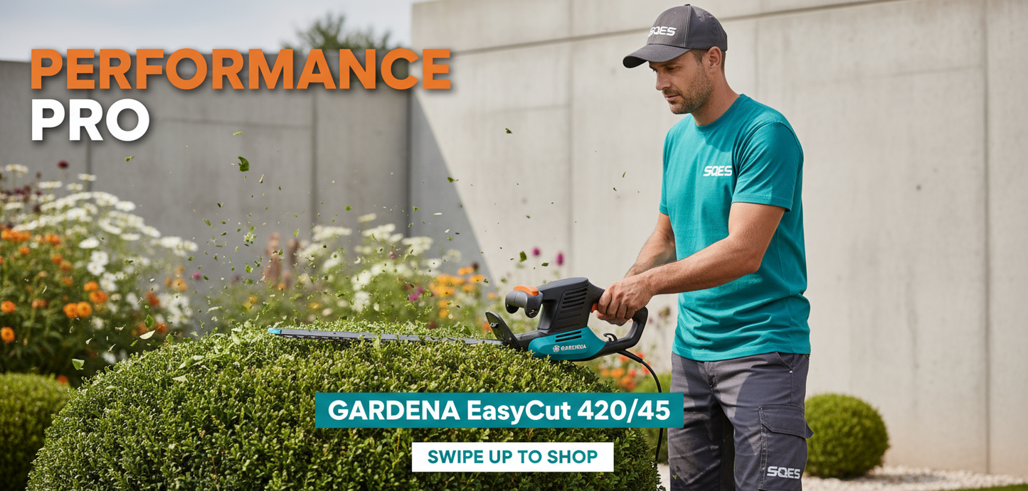 Taille-haie Électrique GARDENA EasyCut 420/45 - 420W - Lame 45cm