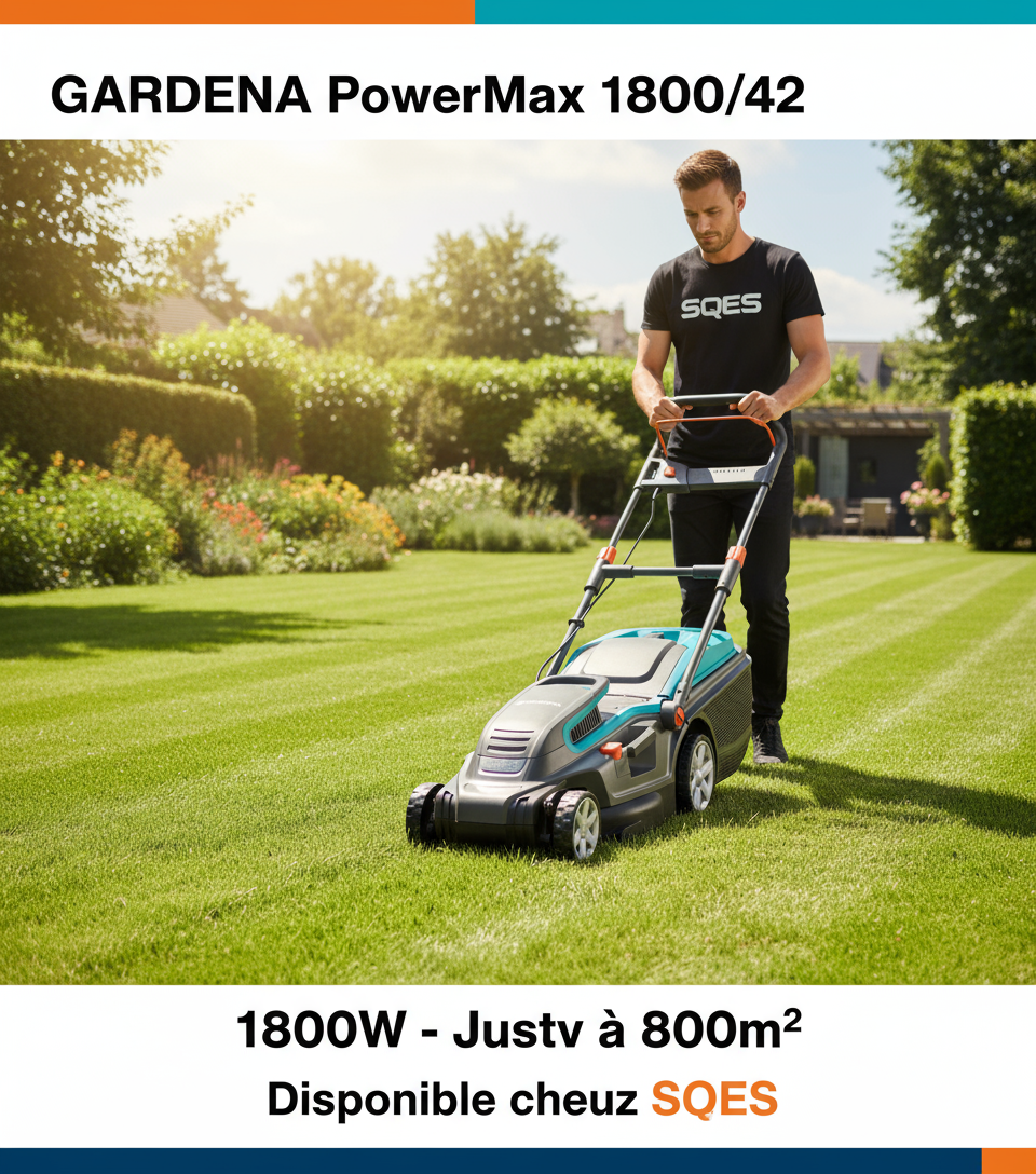 Story GARDENA PowerMax 1800/42 - SQES