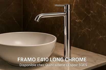 Mitigeur FRAMO E410 Long Chrome - Story Instagram