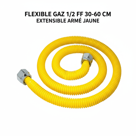 Flexible Gaz 1/2 FF 30-60 CM - Format Story