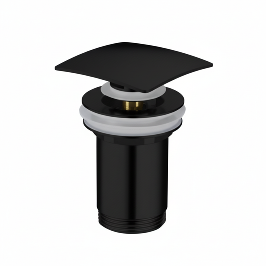 Vidage Lavabo Carré Clic Clac Noir sans Trop-Plein 2036 Fabia - Design moderne pour lavabo