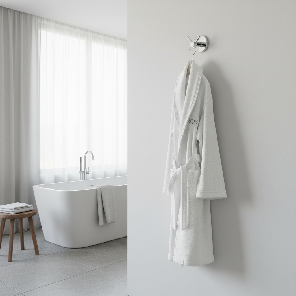 Patère Double Chrome Camero SMART Porte Vêtement