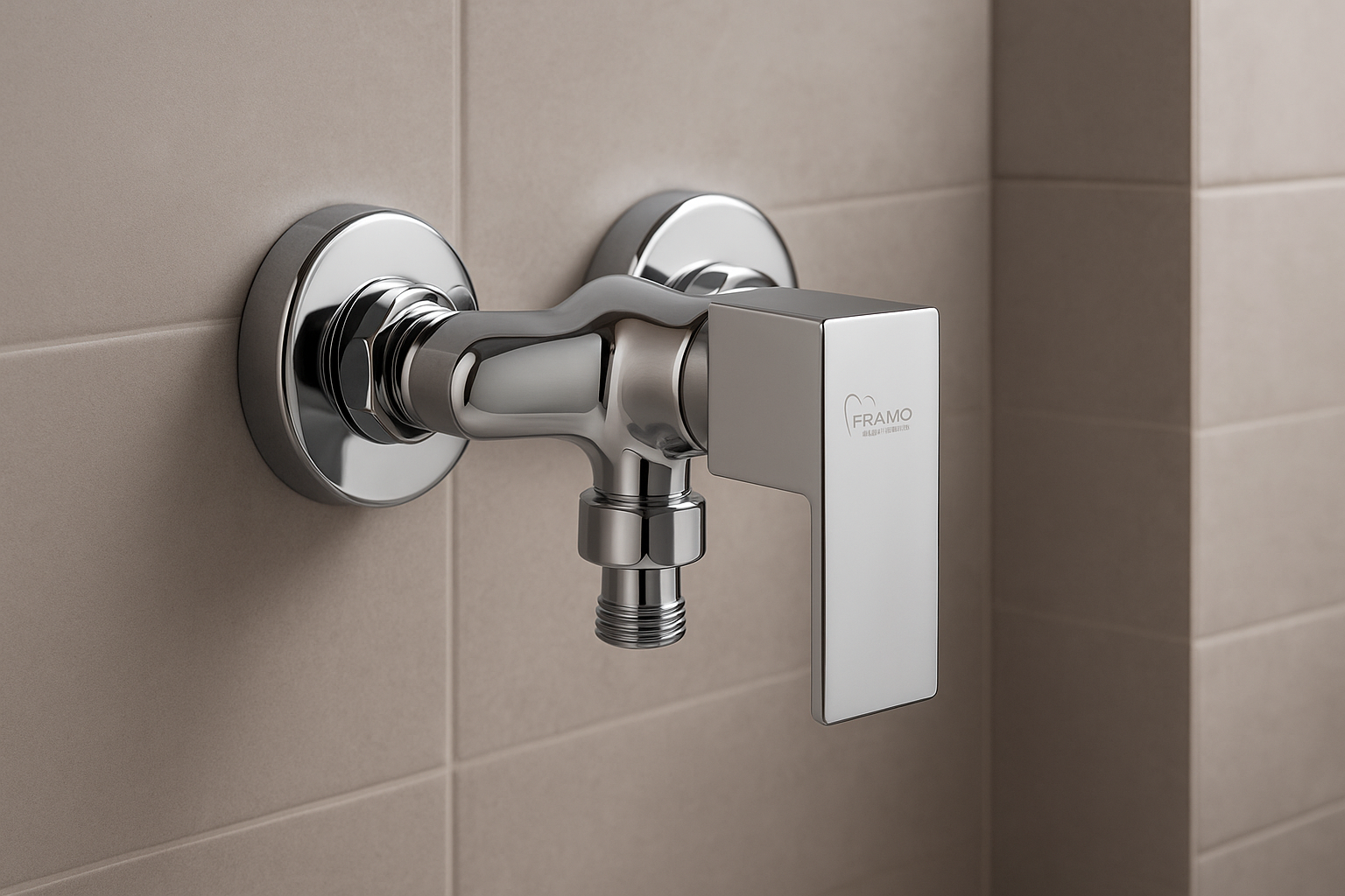 Mitigeur Toilette FRAMO E200 Chrome - Image Shopify