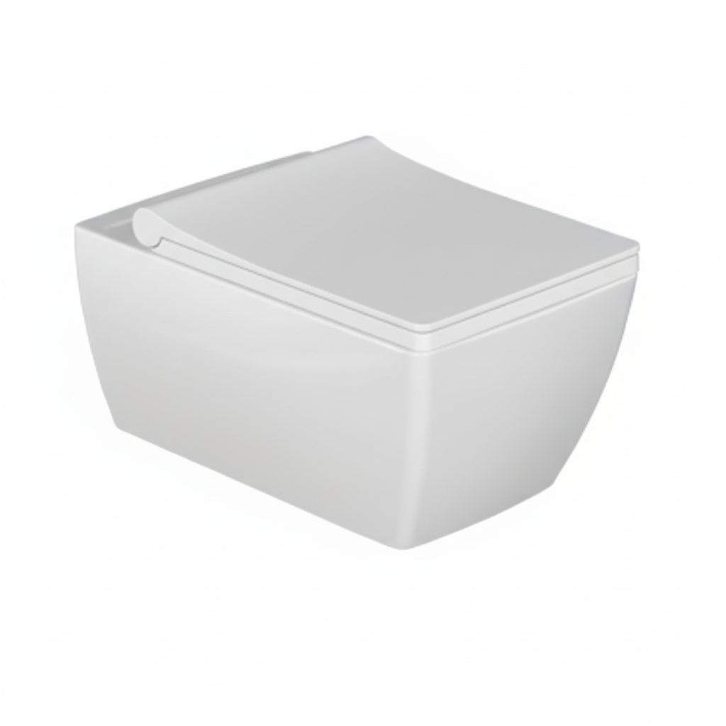 Cuvette Suspendu DURA FIRST Sans Bride Abattant Soft Close Réf 5331