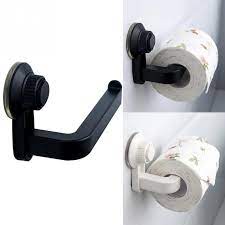 PORTE PAPIER TOILETTE VENTOUSE EN ABS BLANC EJIM