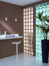 Brique de Verre - Marron 19x19x8cm - Ambiance Chaleureuse