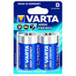 VARTA Pile Longlife Power LR20 D PACK 2 High ENERGIE