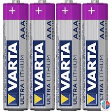 VARTA Pile Lithium AAA R06 BP4