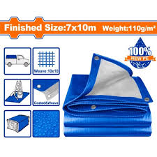 Bache de protection Multiusages PVC BLEU 7x10m WADFOW