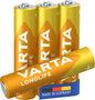 VARTA Pile Longlife Extra AAA LR03 PACK 4