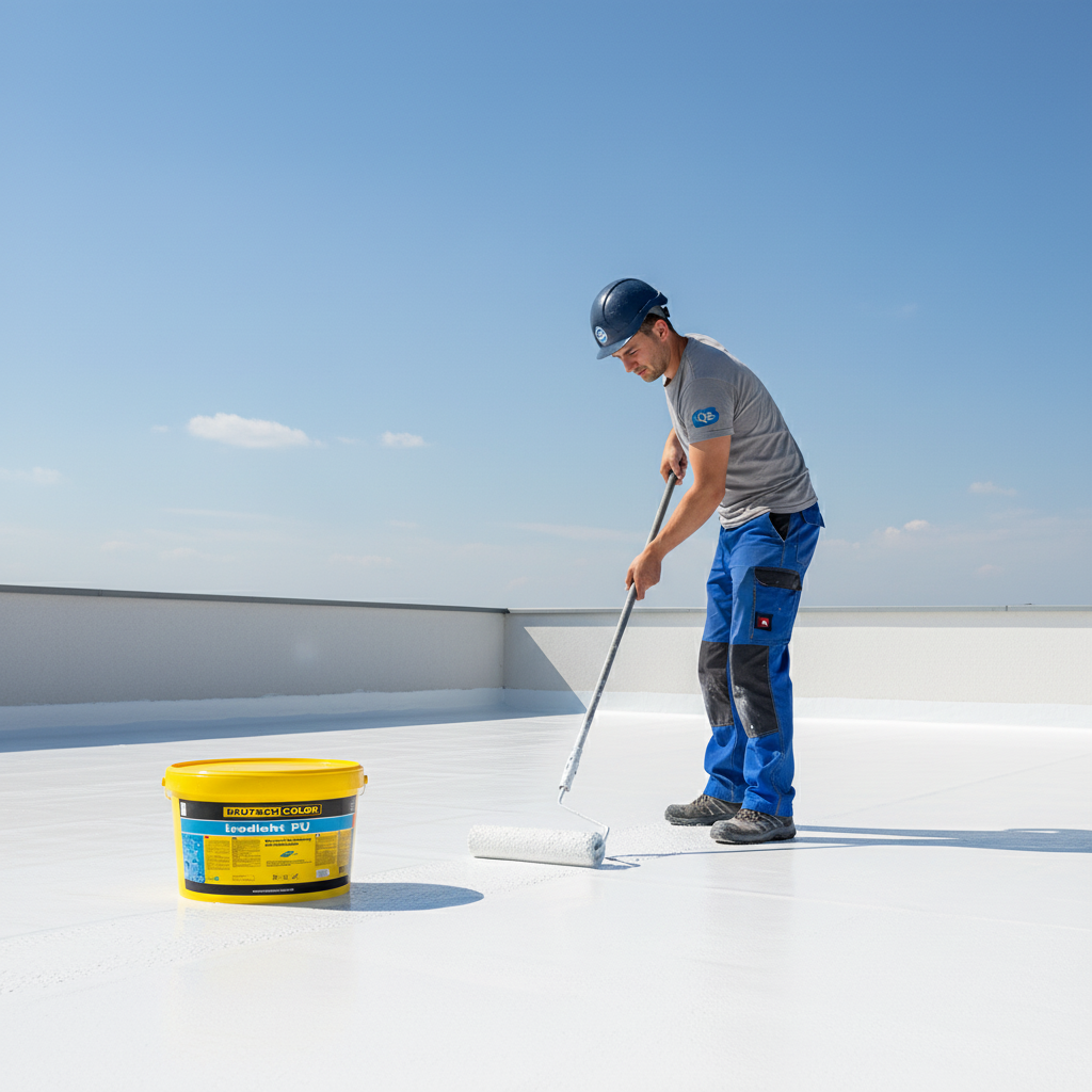 Imperméabilisation toiture avec IZODICHT PU