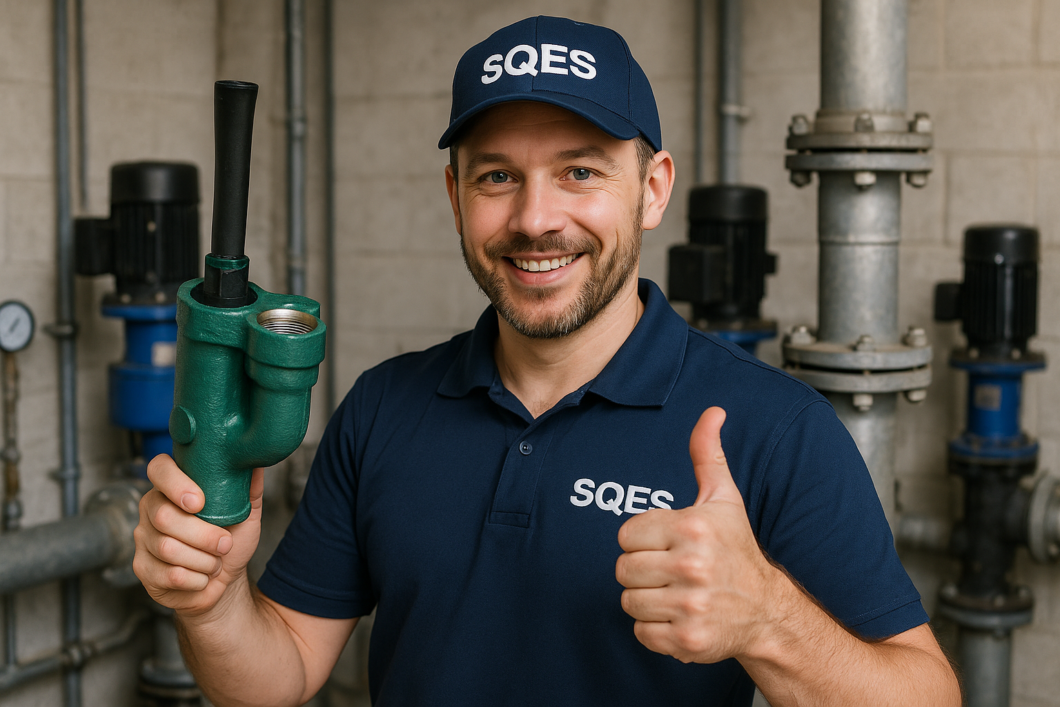 Installateur SQES satisfait