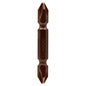 Jeu ADEGSO AD-30051 comprenant 10 embouts doubles PH2 de 65 mm avec indication S2, pour vis et outils compatibles.