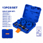 Jeu 13 Scies à Trépan Bimétalliques WADFOW WKJ3413 — D19-64mm Bois Métal Plastique Plomberie Électricité Menuiserie | SQES Tunisie
