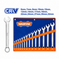 Jeu de 14 Clés Mixtes Cr-V 6-32mm WADFOW WSP1M14 — Coffret Fourche Œil Chrome-Vanadium Mécanique Auto Atelier | SQES Tunisie
