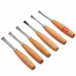 Jeu de 6 gouges pour bois VALEX 1463191 longueur 170 mm pour sculpture, creusage, façonnage et finition | SQES Tunisie
