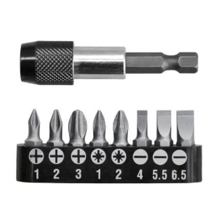 Jeux 9 embouts visseuse - TACSD3091 - SQES