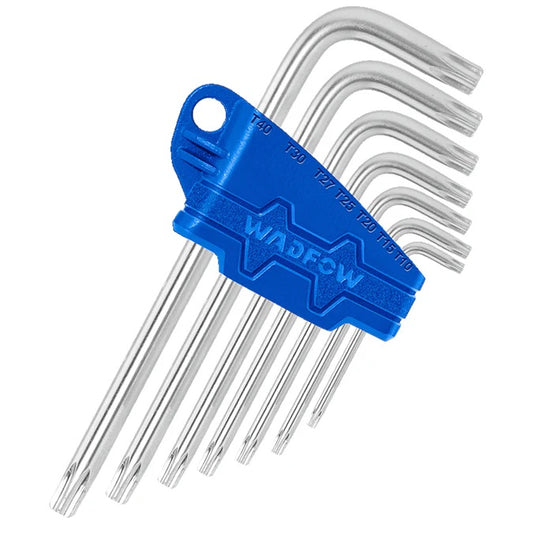 Jeu de 7 Cles Etoiles - Torx Courtes - SQES