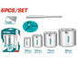 Set De Scies Cloches Diamantées TOTAL - 6 pcs