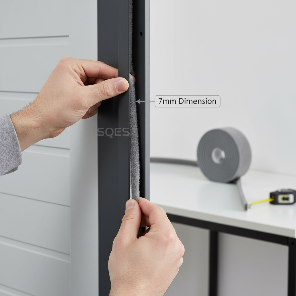 Joint Brosse - Installation