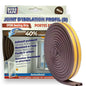 Joint d'étanchéité Boss Tape Type D marron 9mm x 6m – isolation thermique et anti-courants d'air porte et fenêtre
